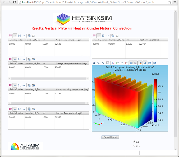 AltaSim HeatSinkSim app interface3