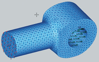 Fig. 1: Initial mesh.